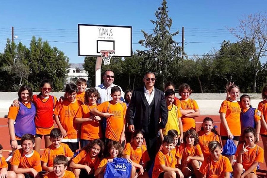 New Multi Sport Court at 3rd Kaimakli Primary School