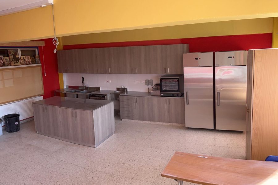 Completed! Renovation of Kitchen At Iamatiki Primary School – Limassol – Cyprus