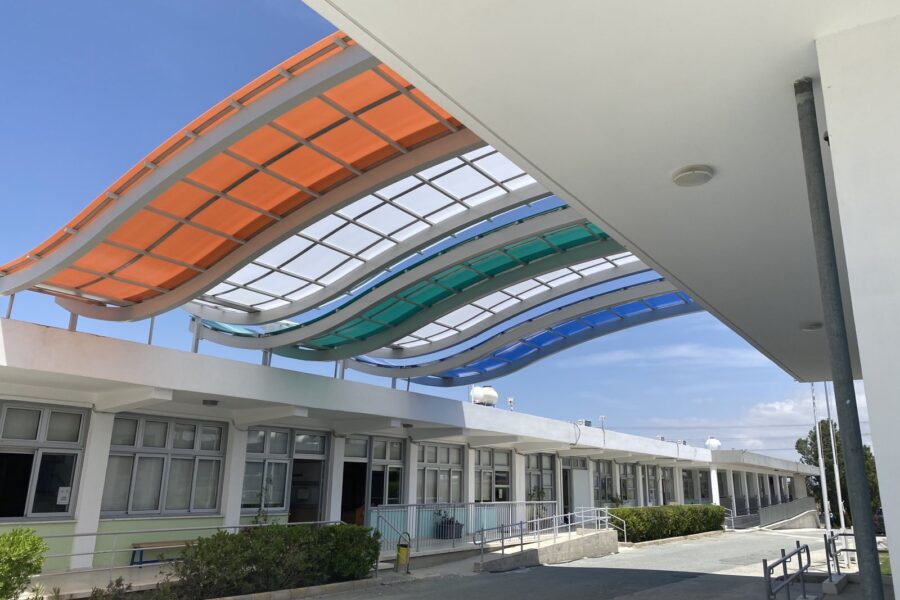 Shelter Constructed for Evaggelismos Special Needs School