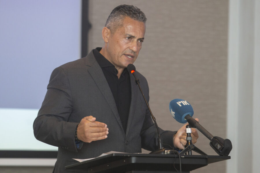Winner of the ‘Contribution to Society’ Award – John Christodoulou and the Yianis Christodoulou Foundation, at the Cyprus Diaspora Forum in Limassol